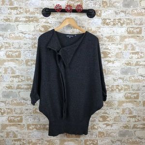 Vince 100% cashmere gray dolman sweater